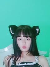 黑丝女仆装小宝贝露脸精彩大秀表情好