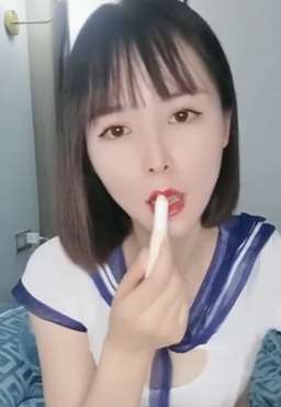 重磅超美水手服短发漂亮女神