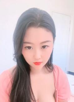 粉色美女大眼红唇超级吊钟特近特写