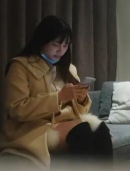 利哥专场01-19短裙黑色长靴少妇